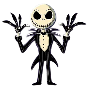 Cartoon Jack Skellington PNG Djp5 PNG