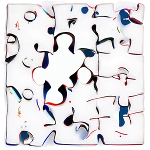 Cartoon Jigsaw Piece PNG Vim