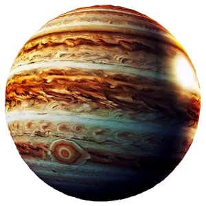 Cartoon Jupiter Planet PNG 05212024