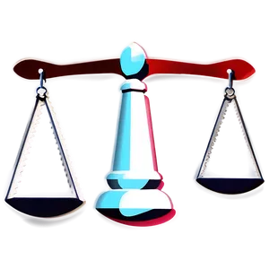 Cartoon Justice Scale PNG Aud71 PNG