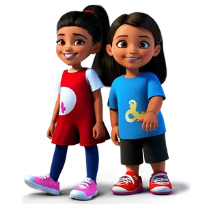 Cartoon Kids Png Qsn PNG image