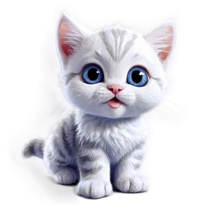 Cartoon Kitten PNG Icb