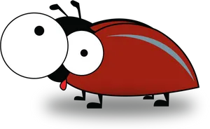 Cartoon Ladybug Illustration PNG image