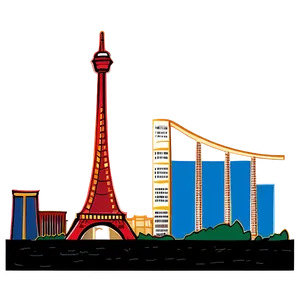 Cartoon Las Vegas Skyline PNG 54 PNG