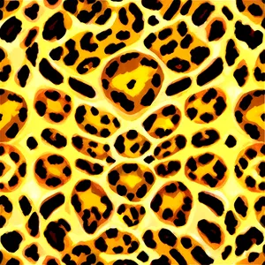 Cartoon Leopard Pattern PNG 96 PNG