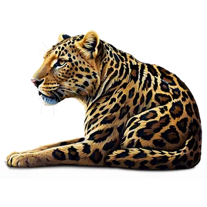 Cartoon Leopard Print PNG 05212024 PNG