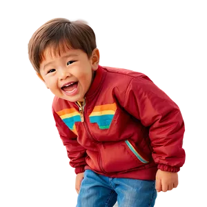 Cartoon Little Kid Laughing Png 06212024 PNG image