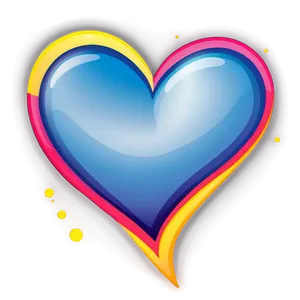 Cartoon Love Heart Png 06132024 PNG image