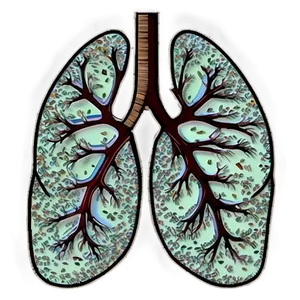 Cartoon Lungs Character Png Vjb PNG image