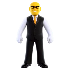 Cartoon Man Character PNG 05042024