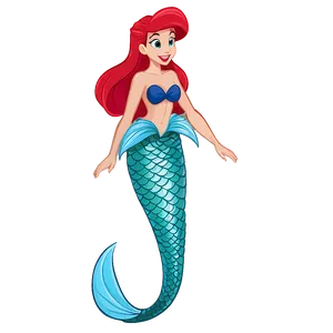 Cartoon Mermaid Ariel Png 55 PNG image