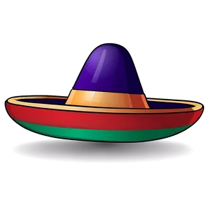 Cartoon Mexican Hat PNG 2