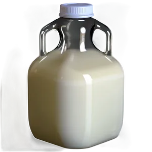 Cartoon Milk Gallon PNG Bhr56