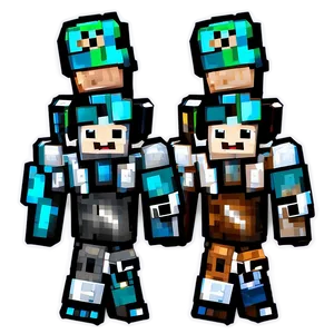 Cartoon Minecraft Villager PNG Exi31 PNG