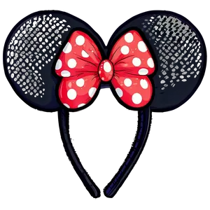 Cartoon Minnie Mouse Ears PNG Rvj PNG
