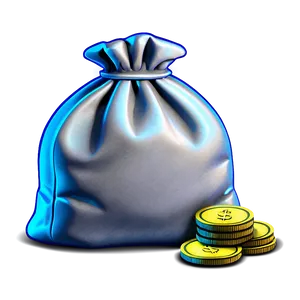 Cartoon Money Bag Image PNG Tyv6 PNG