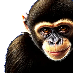 Cartoon Monkey Face Png 06272024 PNG image