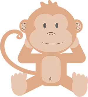 Cartoon Monkey Graphic