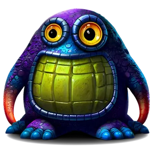Cartoon Monsters PNG 05062024