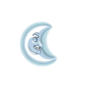 Cartoon Moon Transparent PNG 05252024