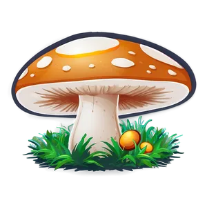 Cartoon Mushroom Png 8 PNG image