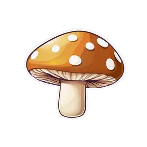 Cartoon Mushroom Png Wtw73 PNG image