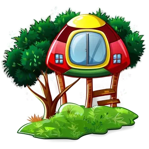 Cartoon Nature Scenes PNG Oky64