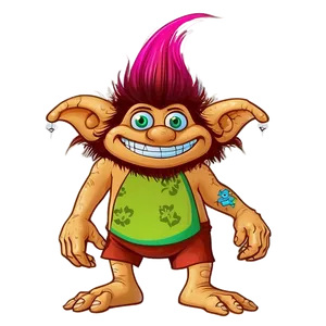 Cartoon Network Inspired Troll PNG 05232024