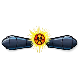 Cartoon Nuclear Bomb PNG 5 PNG