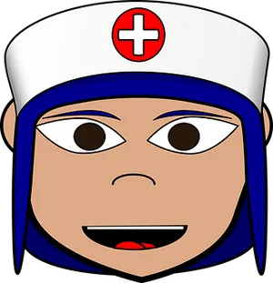 Cartoon Nurse Character