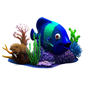 Cartoon Ocean Life PNG Xgy30
