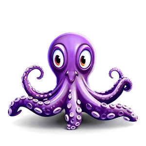 Cartoon Octopus Character Png 88 PNG image