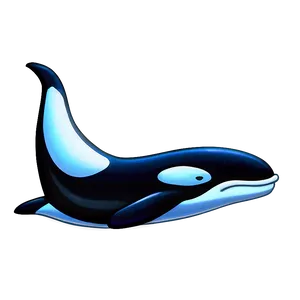Cartoon Orca PNG 74
