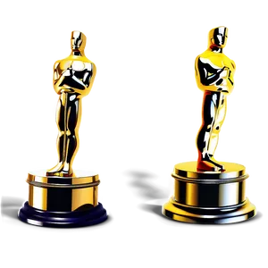 Cartoon Oscar Award PNG Bjv28 PNG