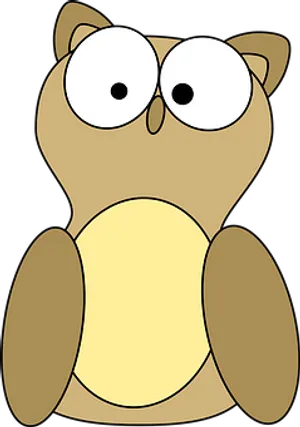Cartoon_ Owl_ Simple_ Illustration.png PNG image
