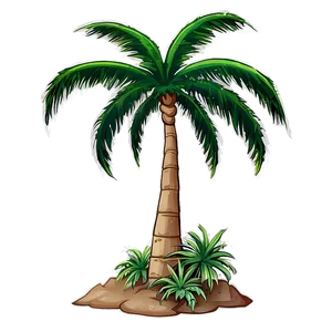 Cartoon Palm Tree Bundle PNG Txq PNG