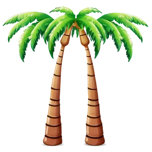 Cartoon Palm Tree Emoji Png 30 PNG image