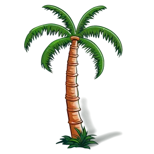 Cartoon Palm Tree Png 23 PNG image