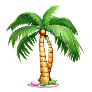 Cartoon Palm Tree Png 78 PNG image
