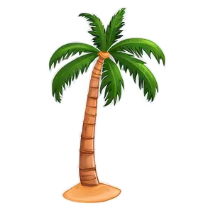 Cartoon Palm Tree Png Hbv7 PNG image