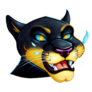 Cartoon Panther PNG Gvf