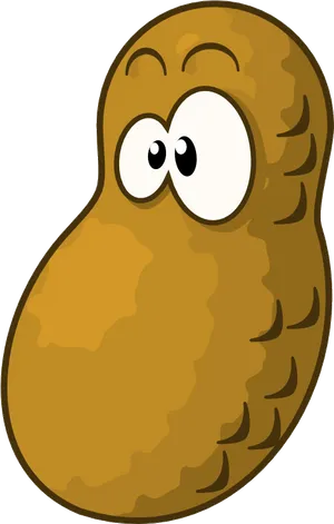 Cartoon Peanut Character