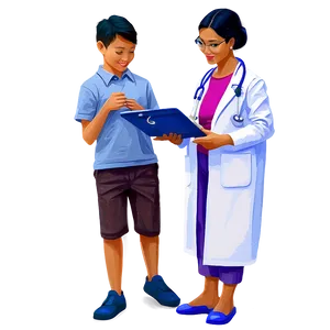 Cartoon Pediatrician Doctor Png Jtw PNG image