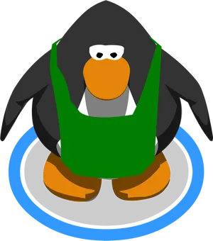 Cartoon Penguin Character Illustration PNG image