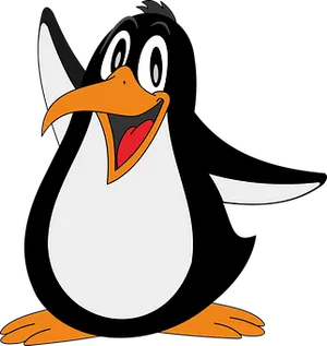 Cartoon Penguin Character