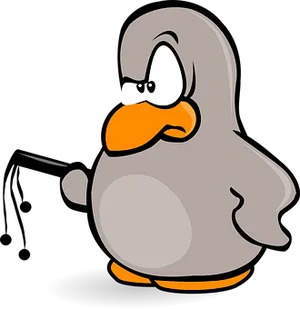 Cartoon Penguin Character