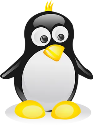 Cartoon Penguin Graphic