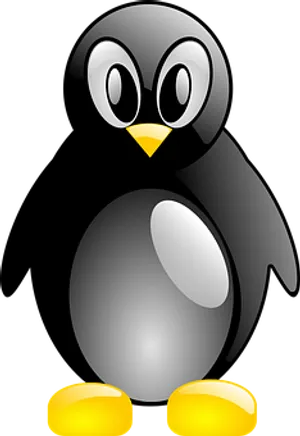 Cartoon Penguin Graphic