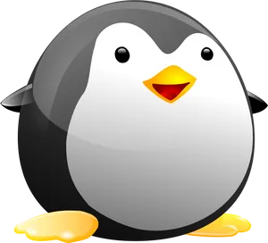 Cartoon Penguin Graphic PNG