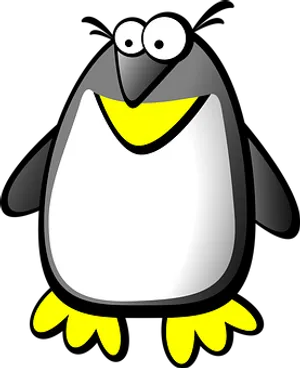 Cartoon Penguin Graphic